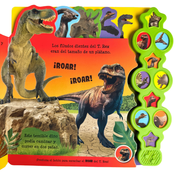 Increíbles Dinosaurios: 10 Sonidos - Imagen 2