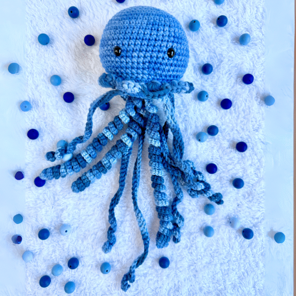 Medusa de Apego - Azul Profundo