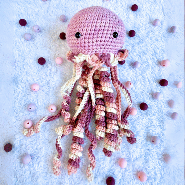 Medusa de Apego - Rosa Crema
