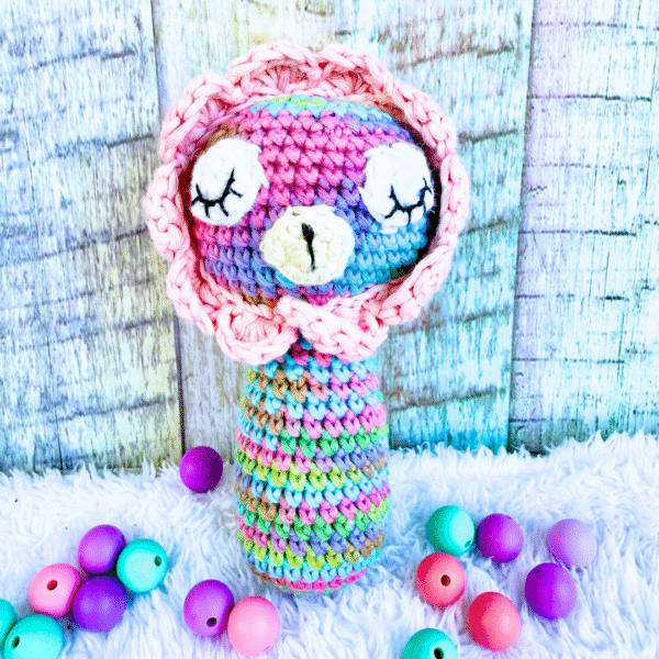 Sonajero de Amigurumi - Imagen 4