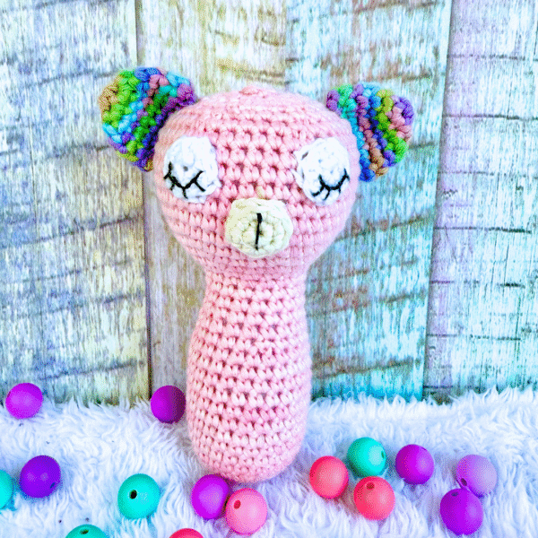 Sonajero de Amigurumi - Imagen 5