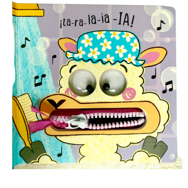 Cremallera y Ojos Movibles: ¡La la Llamas! - Imagen 2