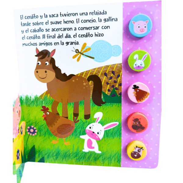 Hace Amigos Cerdito – Libro Sonoro - Imagen 2