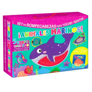 Set libro y rompecabezas: ¡Animales Marinos!