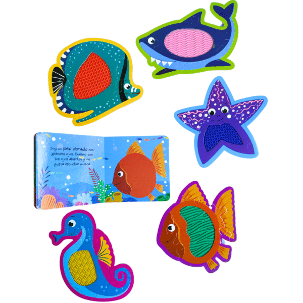 Set libro y rompecabezas: ¡Animales Marinos! - Imagen 2