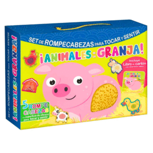 Set libro y rompecabezas: ¡Animales de la Granja!