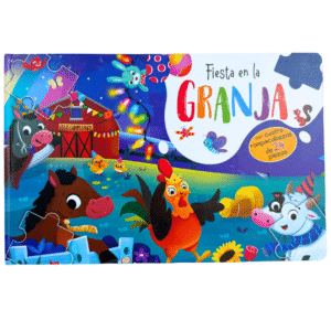 5 Rompecabezas 24 Piezas - Fiesta en la Granja