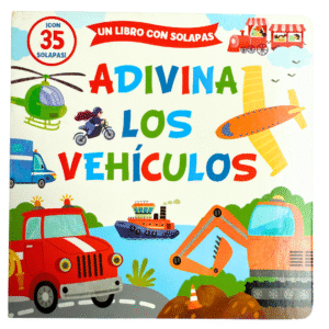 Adivina Los Vehículos, con 35 Solapas