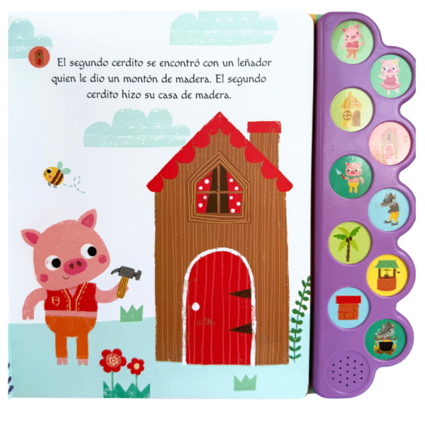 Libro Sonoro: Los Tres Cerditos - Imagen 2