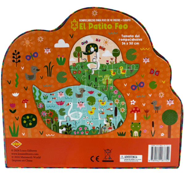 Puzzle + libro: El Patito Feo - Imagen 2