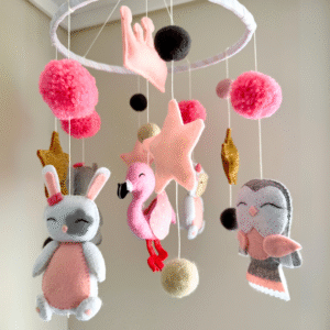 Móvil Sueños en Rosa