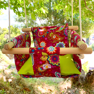 Columpio Ergonómico - Mandala Fucsia