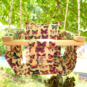 Columpio Ergonómico - Lluvia de Mariposas