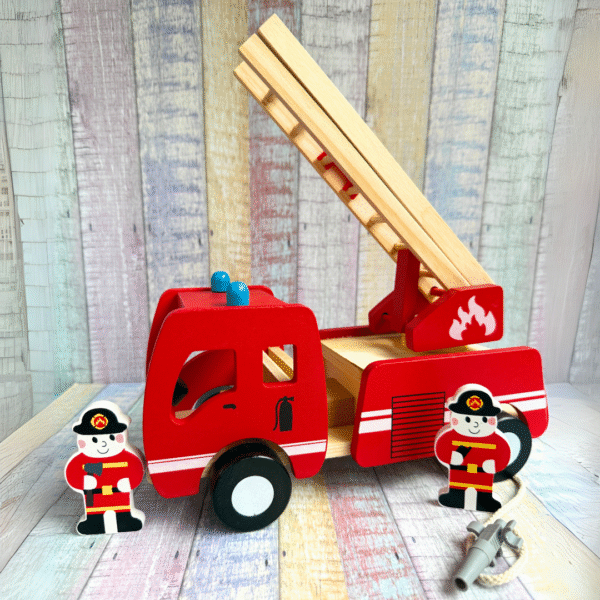 Camión de Bomberos de Madera - Imagen 5