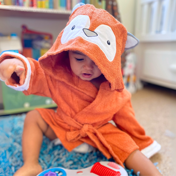 Bata de Baño con Capucha Zorrito - Imagen 2