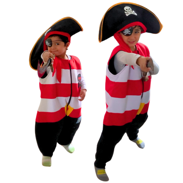 Saquito Pijama Pirata