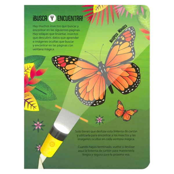 Busca y Encuentra Linterna: Insectos - Imagen 4