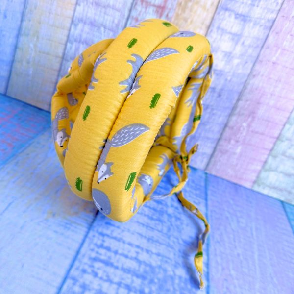 Casco Antigolpes Acolchado - Amarillo zorro - Imagen 3