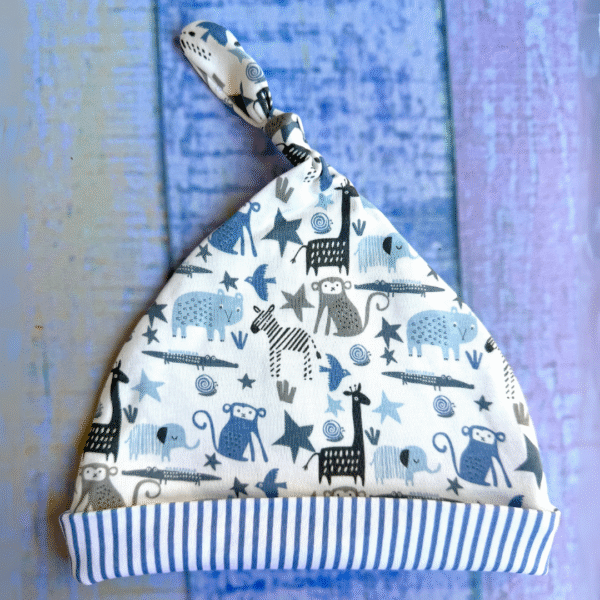 Gorrito de Algodón Pima - Selva Celeste