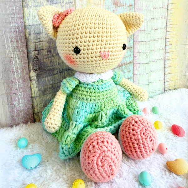 Amigurumi Gatita "Mishi" - Imagen 2