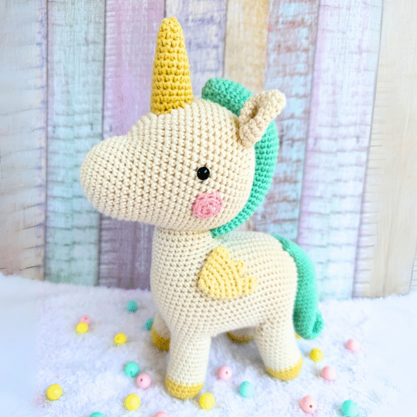 Amigurumi Unicornio y Pegaso "Atlas"