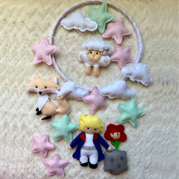 Móvil El Principito y sus Estrellas - Imagen 2