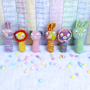 Sonajero de Amigurumi