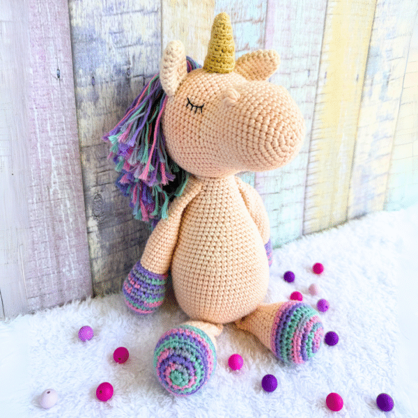 Amigurumi Unicornio "Lila"