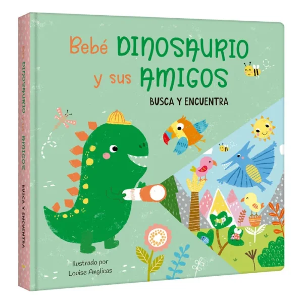 Busca y Encuentra: Bebé Dinosaurio y sus Amigos