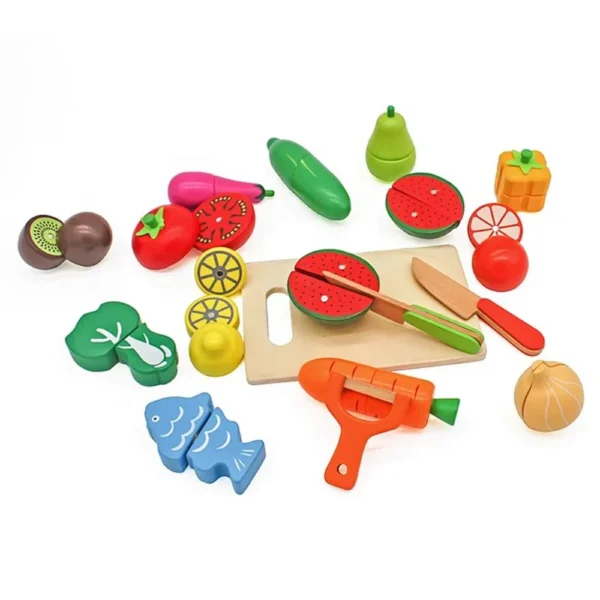 Caja de Frutas y Verduras de Madera - Imagen 2