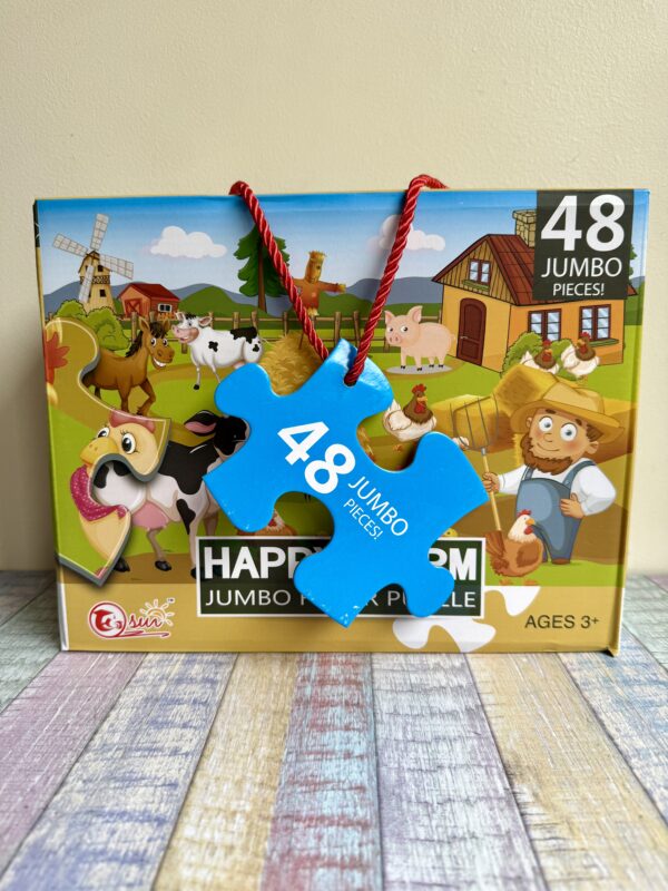 Puzzle Jumbo 48 piezas: Granja - Imagen 3