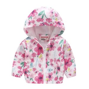Cortaviento Infantil - Jardín Fucsia