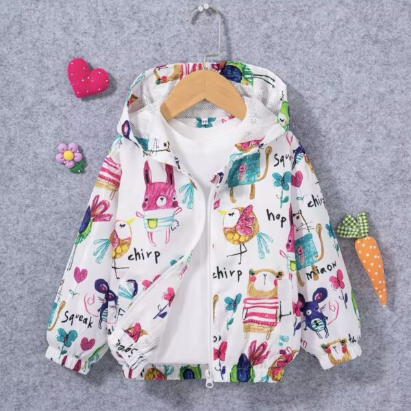 Cortaviento Infantil - Cuento en el Bosque