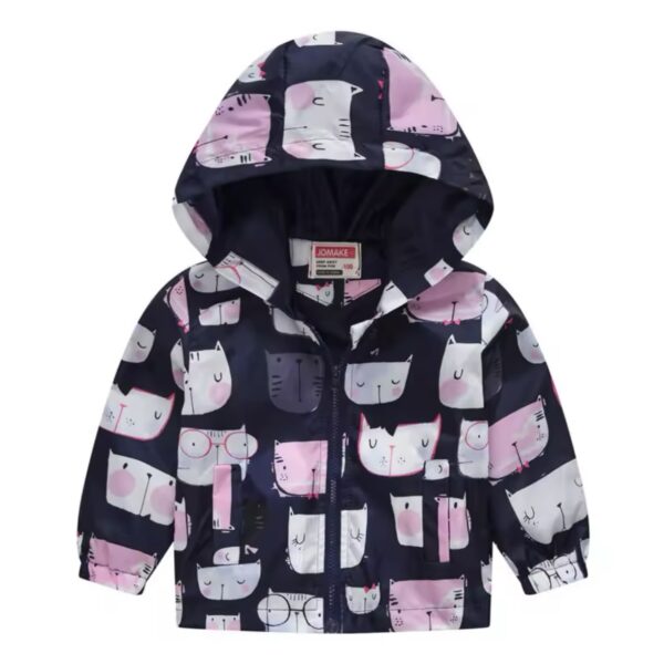 Cortaviento Infantil - Gatitos con Estilo