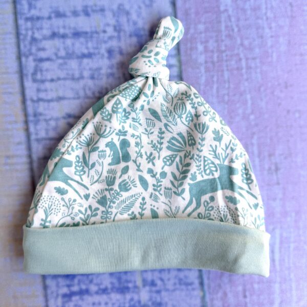 Gorrito de Algodón Pima - Bosque Menta