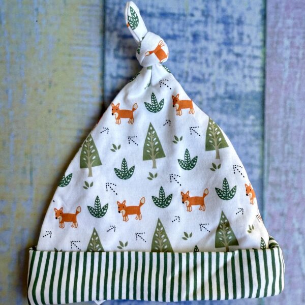 Gorrito de Algodón Pima - Zorritos del Bosque