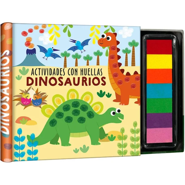 Actividades con Huellas: Dinosaurios