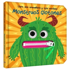 Cremallera y Ojos Movibles: Monstruos Glotones