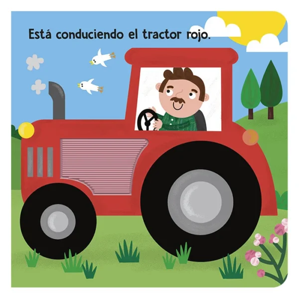 Libro para Tocar y Sentir: Ruedas en la Ruta - Imagen 2