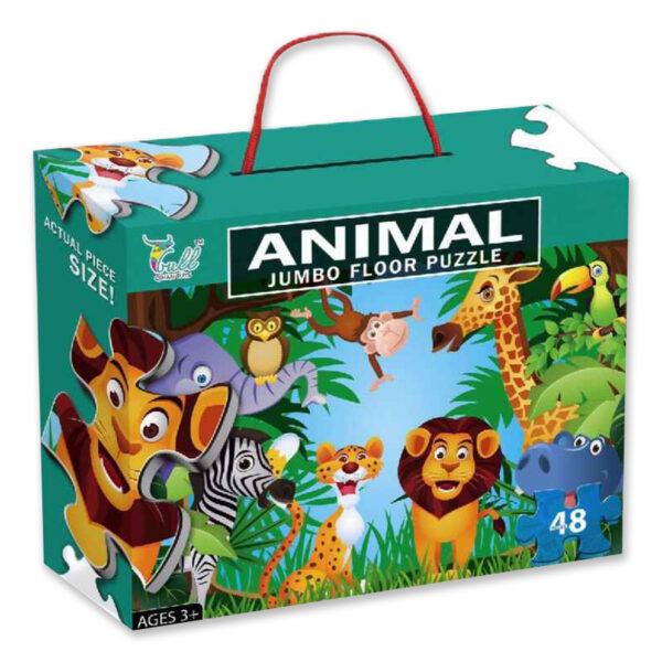 Puzzle Jumbo 48 piezas: Animales de la Selva - Imagen 2