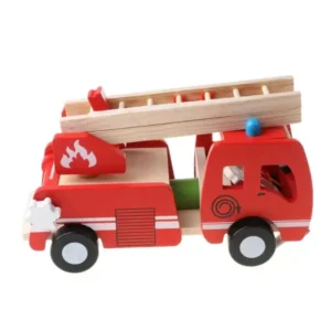 Camión de Bomberos de Madera
