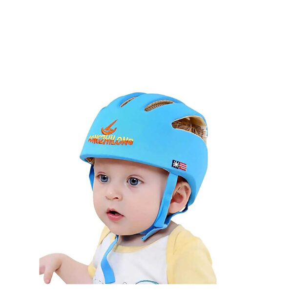 Casco Antigolpes Clásico y Ajustable - Celeste - Imagen 3