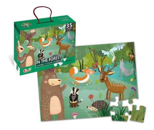 Puzzle Jumbo 35 piezas: Bosque