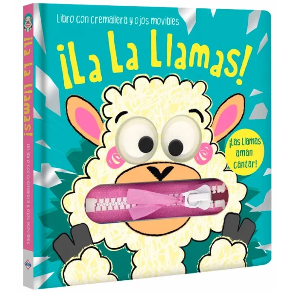 Cremallera y Ojos Movibles: ¡La la Llamas!