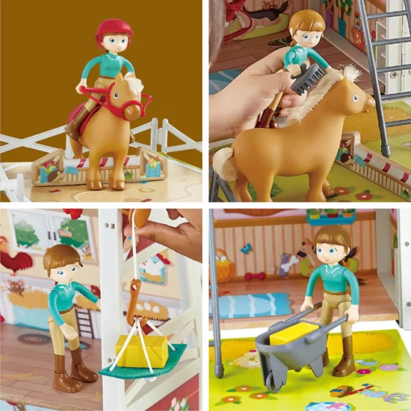 Rancho Club de Ponis - Hape - Imagen 3