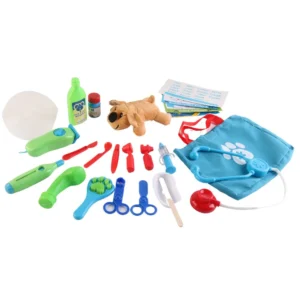 Set Veterinario de Juguete Incluye Mascota 23pcs