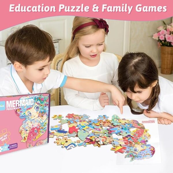 Puzzle 128 piezas Sirena - Imagen 3