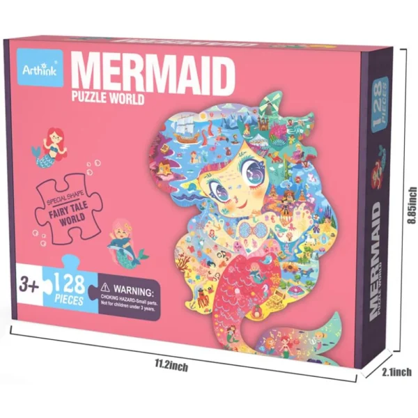 Puzzle 128 piezas Sirena - Imagen 2