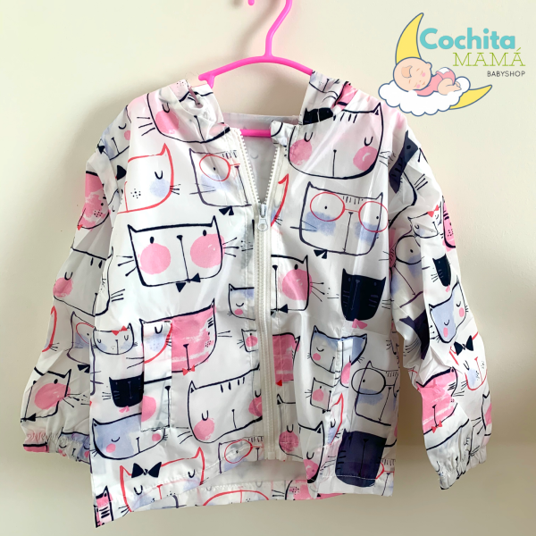 Cortaviento Infantil - Gatitos Soñadores - Imagen 2