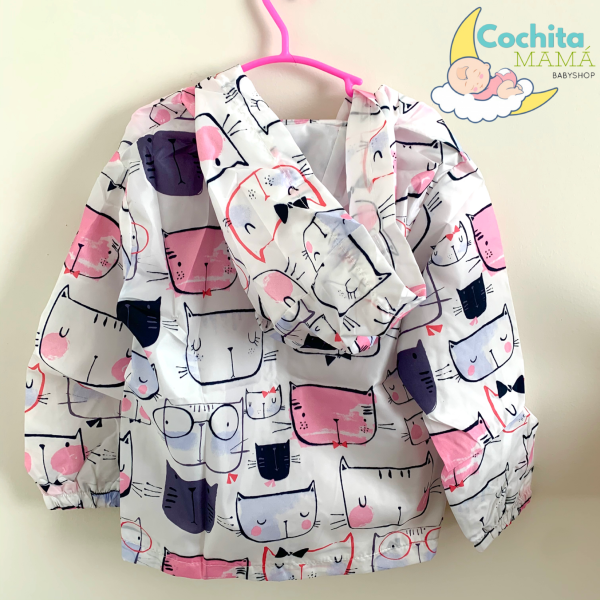 Cortaviento Infantil - Gatitos Soñadores - Imagen 3
